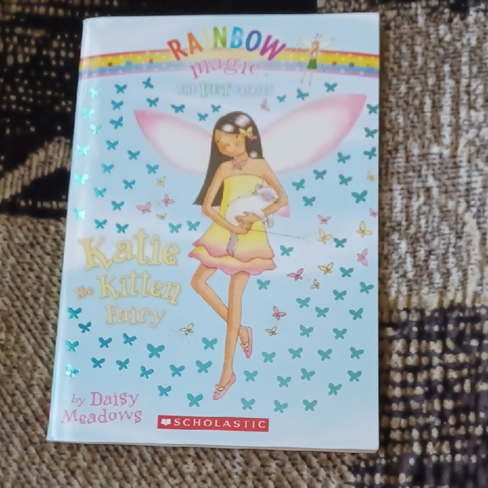 4/$40 "Katie The Kitten Fairy" by Daisy Meadows - Paperback Book